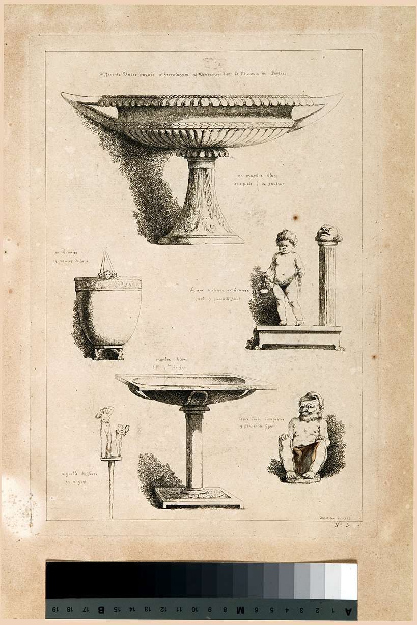 elementi decorativi (stampa, serie) di Le Prince Jean Baptiste, De Saint-Non Richard Jean Claude (seconda metà sec. XVIII)