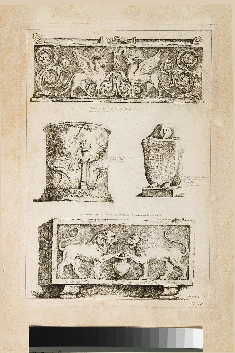 elementi decorativi (stampa, serie) di Le Prince Jean Baptiste, De Saint-Non Richard Jean Claude (seconda metà sec. XVIII)