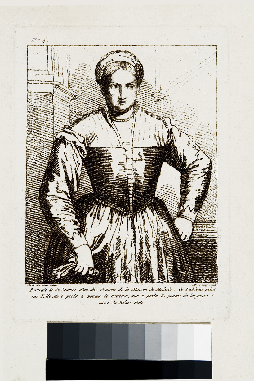 ritratto di donna (stampa) di Cosway Hadfield Maria, Bordone Paris (sec. XIX)