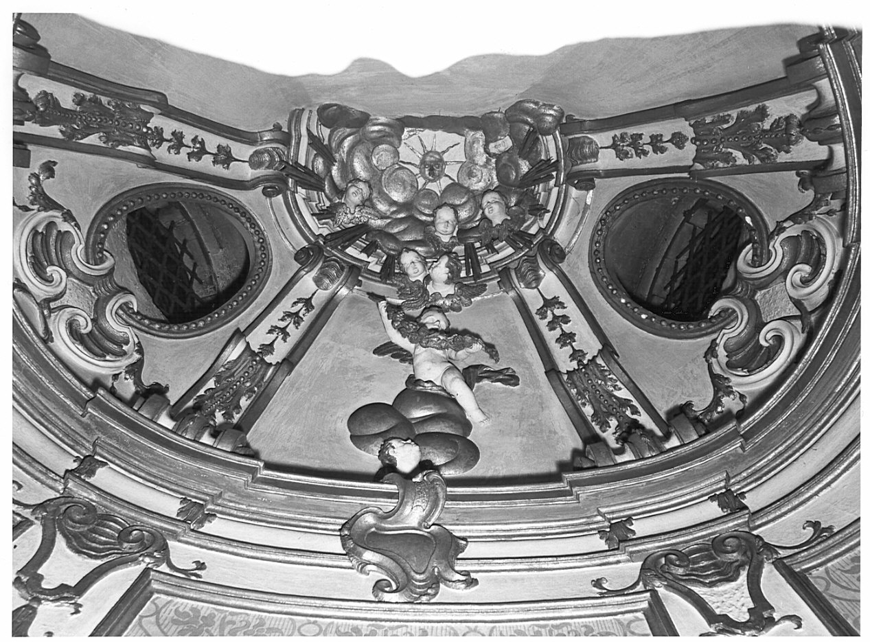 decorazione plastica, complesso decorativo di Quadrio Giuseppe (primo quarto sec. XVIII)