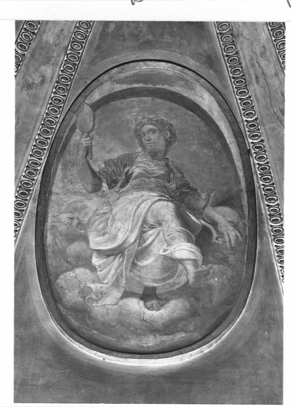 Prudenza (dipinto, elemento d'insieme) di Campi Antonio (sec. XVI)