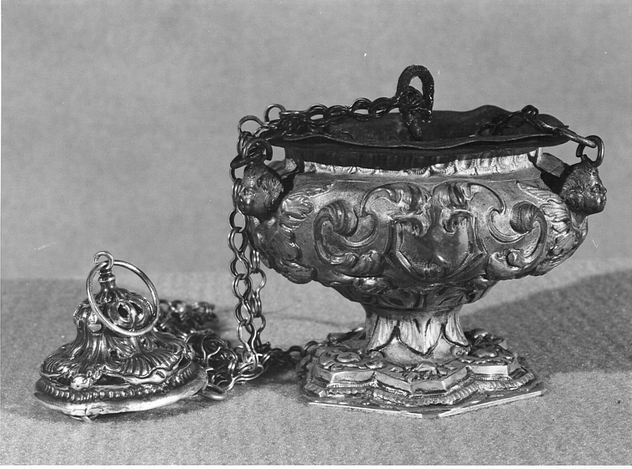 turibolo, opera isolata - bottega lombarda (fine/inizio secc. XVII/ XVIII)