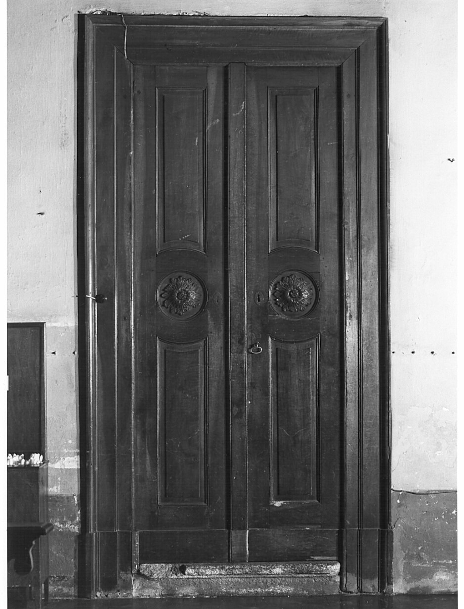 porta - a due battenti, opera isolata - bottega lombarda (sec. XVIII)