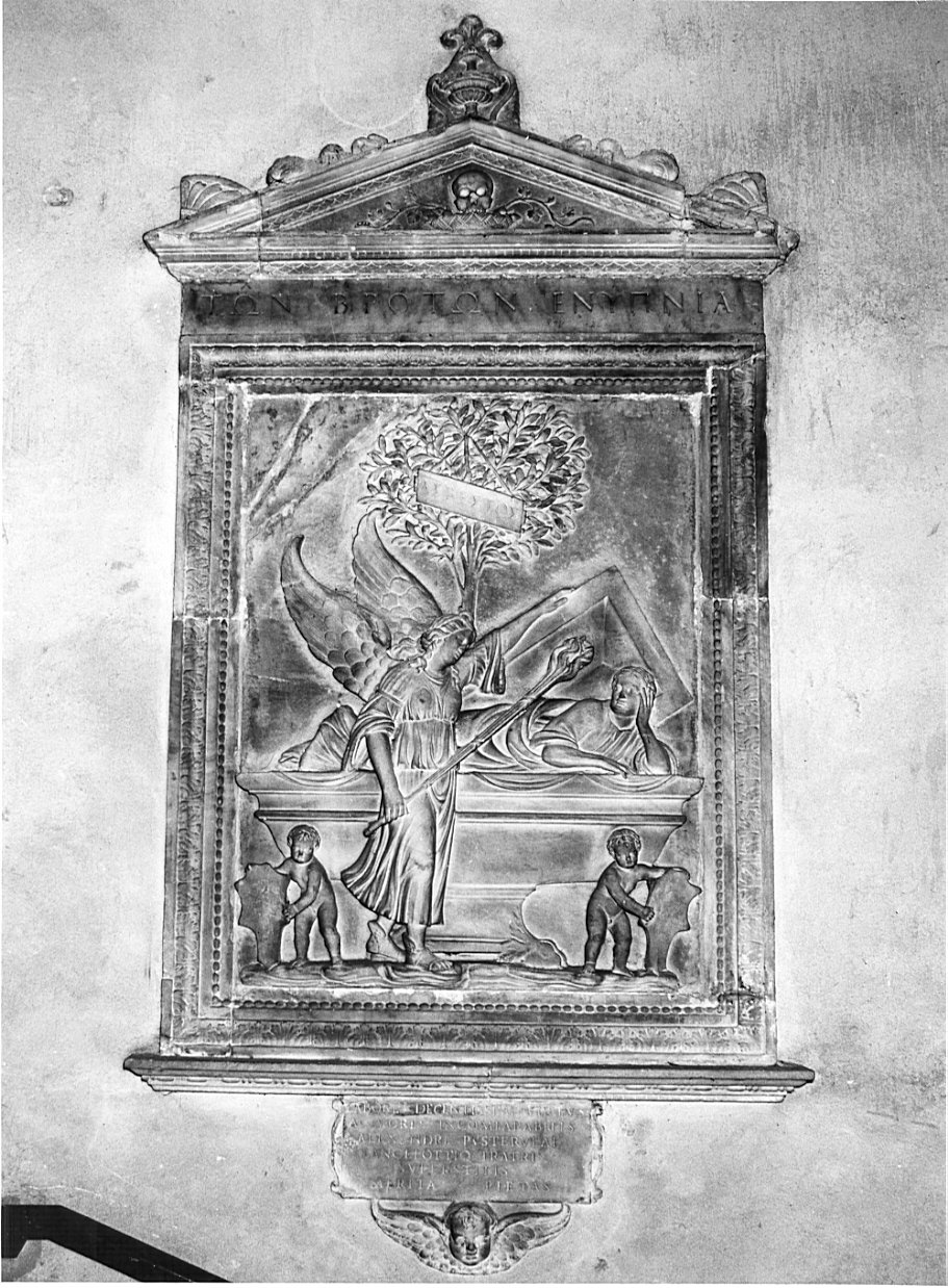lastra tombale, opera isolata di Briosco Francesco (primo quarto, inizio sec. XVI, sec. XVII)