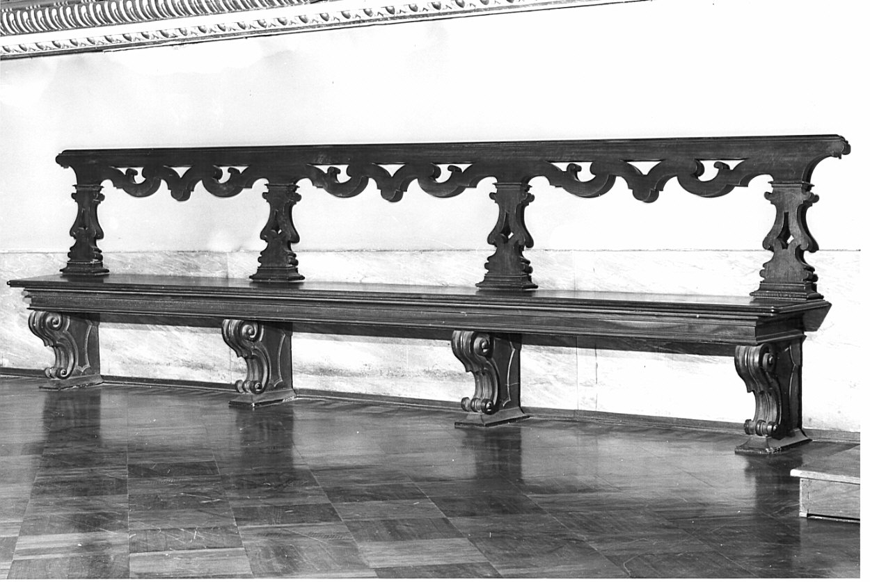 panca, opera isolata di Mezzaratta Giuseppe (sec. XIX)