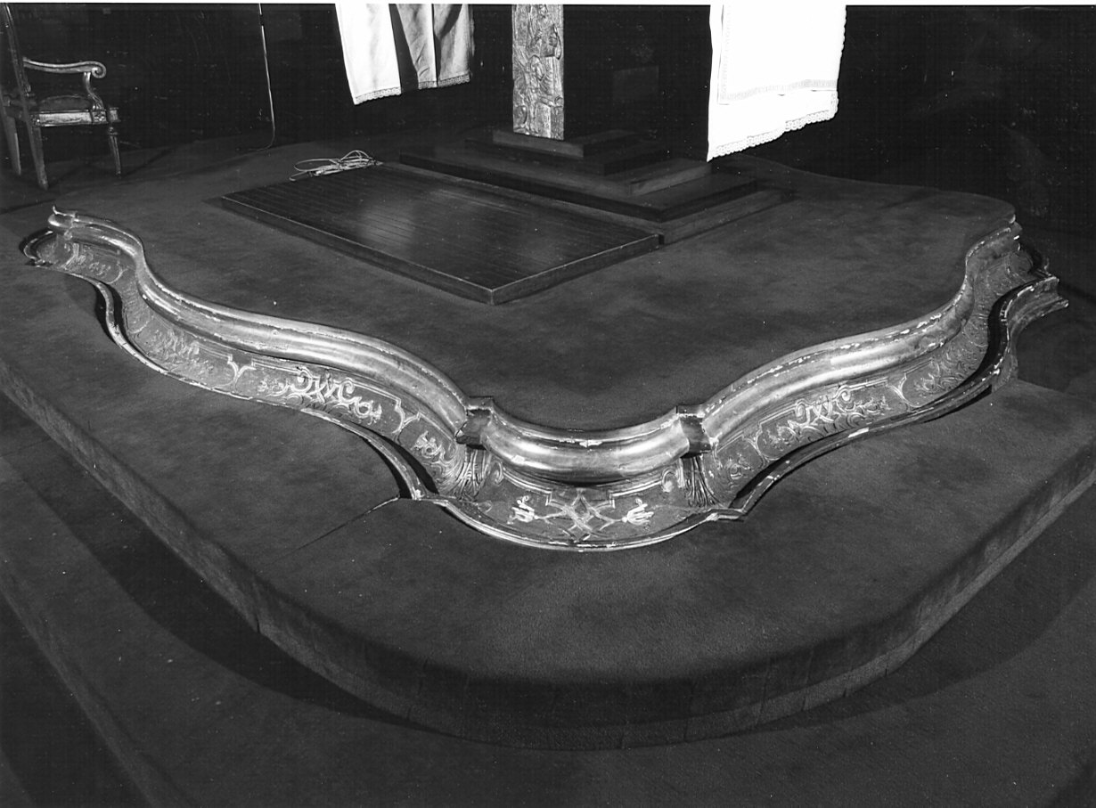 pedana d'altare, opera isolata - bottega lombarda (sec. XVII)