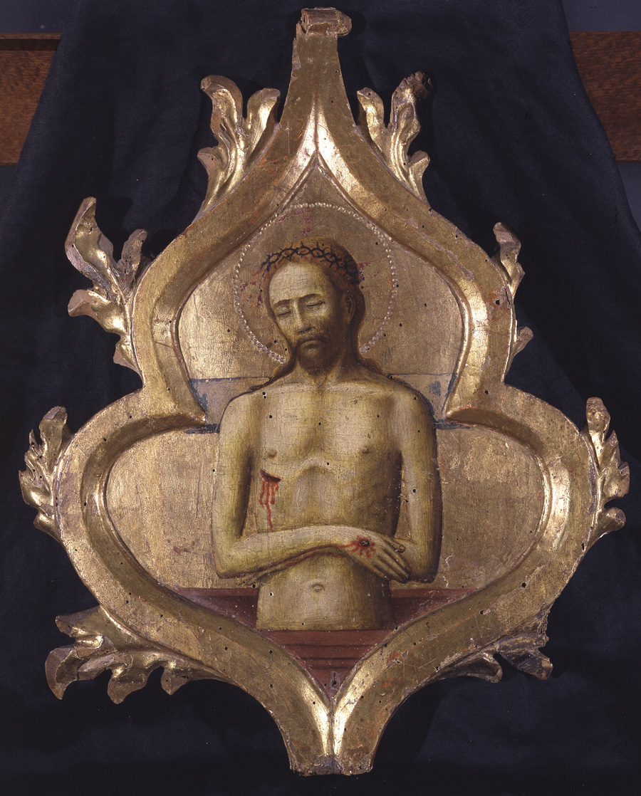 Cristo in pietà (dipinto, opera isolata) di Vivarini Antonio (sec. XV)