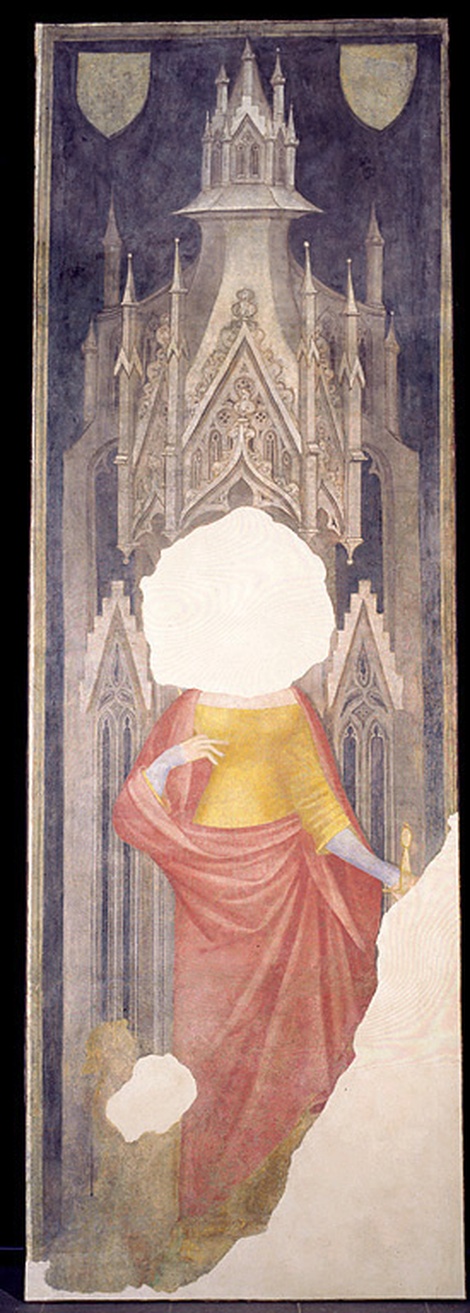 Santa Eufemia, Sant' Eufemia (dipinto, frammento) di De Grassi Giovannino (bottega) - ambito lombardo (fine sec. XIV)