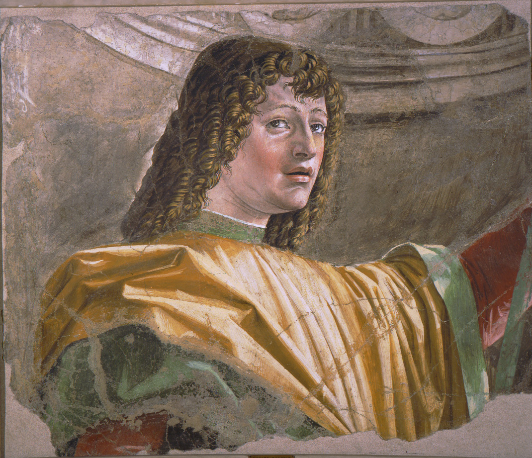 Uomini d'arme, Ciclo di affreschi di casa Panigarola (dipinto, ciclo) di Bramante Donato (sec. XV)