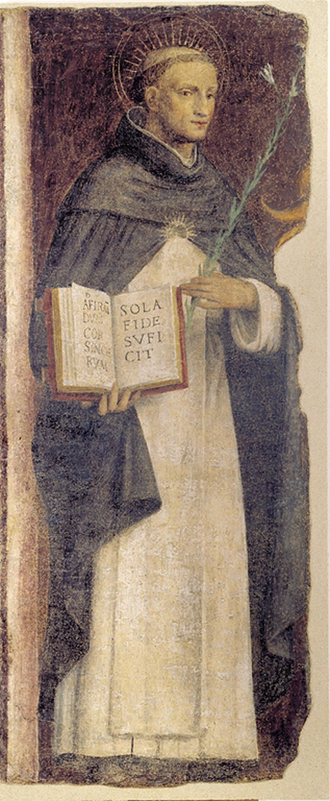 San Tommaso d'Aquino ( o Sant'Antonio da Padova), San Tommaso d'Aquino (dipinto, ciclo) di Luini Bernardino (sec. XVI)