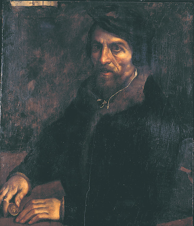 Ritratto di Bartolomeo Arese, ritratto d'uomo (Arese Bartolomeo) (dipinto, opera isolata) di Campi Antonio (sec. XVI)