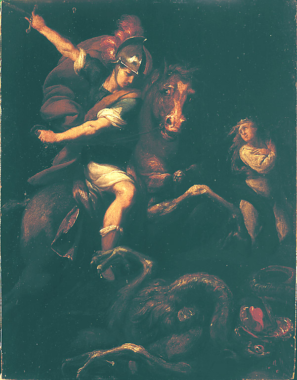 San Giorgio, San Giorgio (dipinto, opera isolata) di Crespi Giovan Battista detto Cerano (sec. XVII)