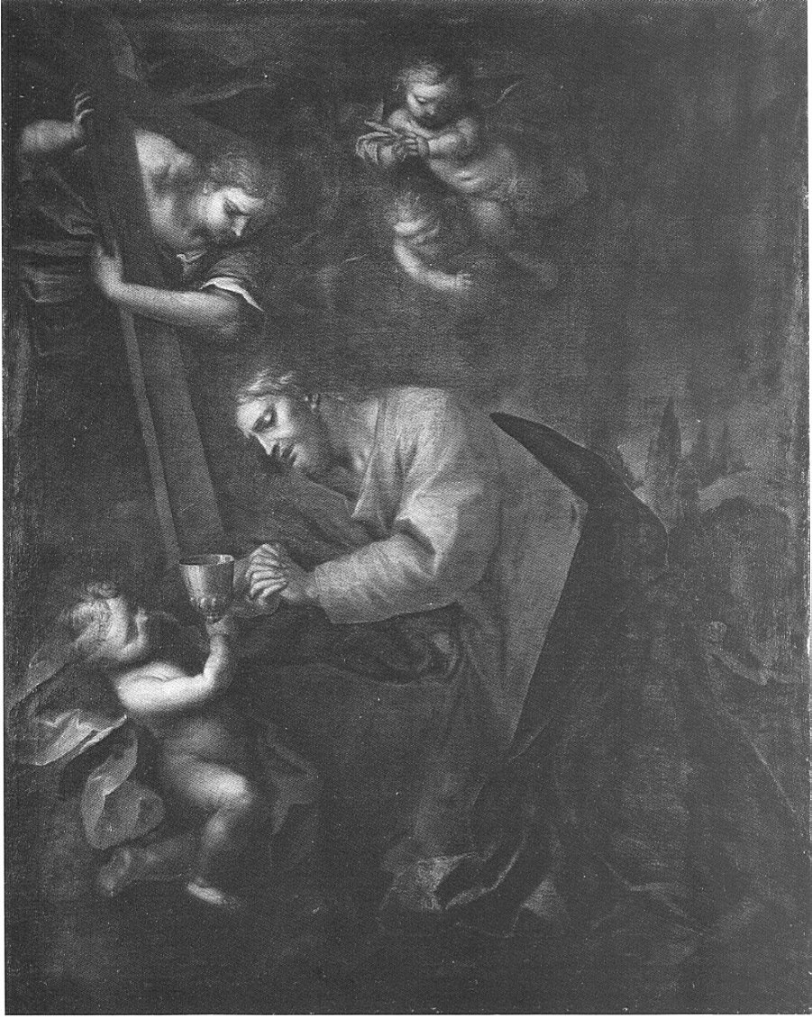 Cristo nell'orto degli ulivi, orazione di Cristo nell'orto dei Getsemani (dipinto, opera isolata) di Danedi Giovanni Stefano detto Montalto (sec. XVII)
