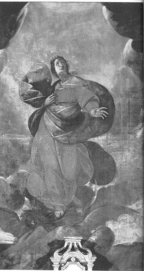 L'Immacolata Concezione, Immacolata Concezione (dipinto, opera isolata) - bottega di P. F. Mazzucchelli detto il Morazzone (terzo quarto sec. XVII)