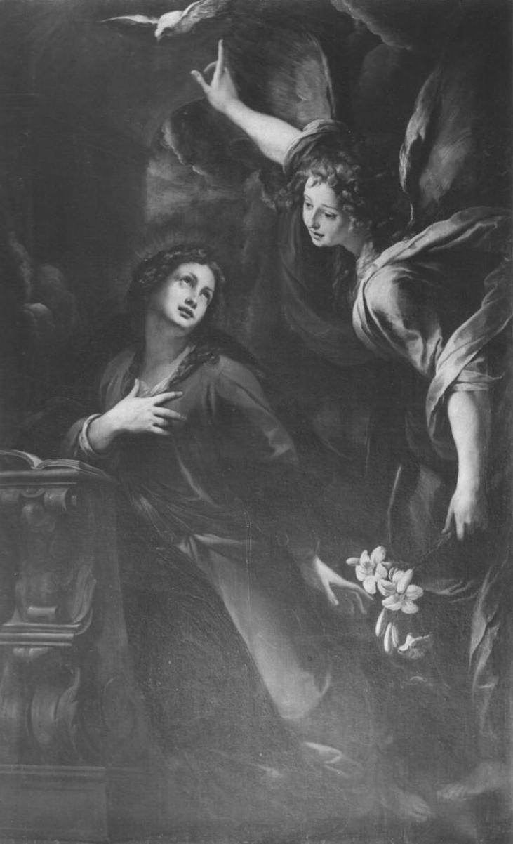 l'Annunciazione, Annunciazione (dipinto, opera isolata) di Procaccini Giulio Cesare (sec. XVII)