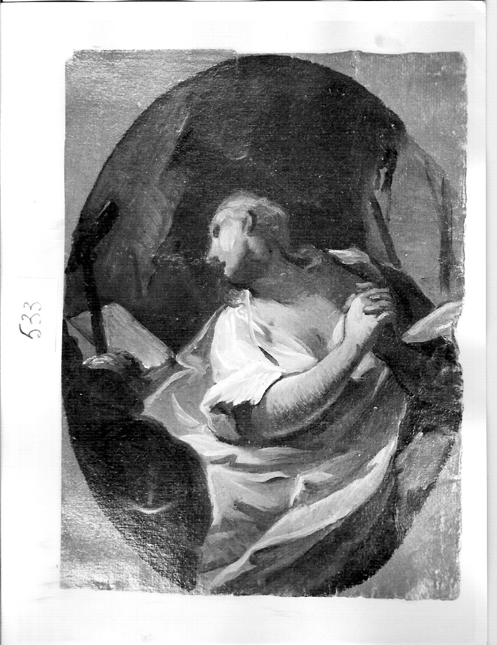 Maddalena (dipinto, opera isolata) di Ligari Pietro (attribuito) (secondo quarto sec. XVIII)