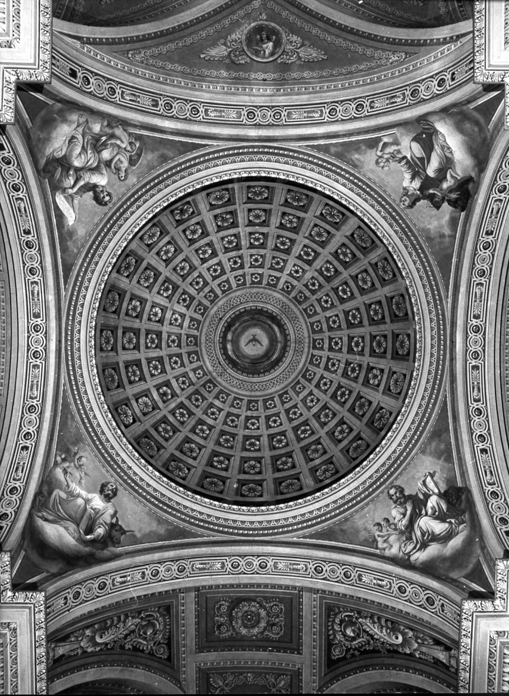 motivi decorativi (dipinto murale, elemento d'insieme) di Valtorta Giovanni (sec. XIX)