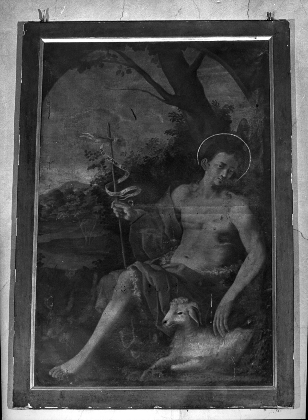 San Giovanni Battista (dipinto, opera isolata) - ambito lombardo (sec. XVIII)