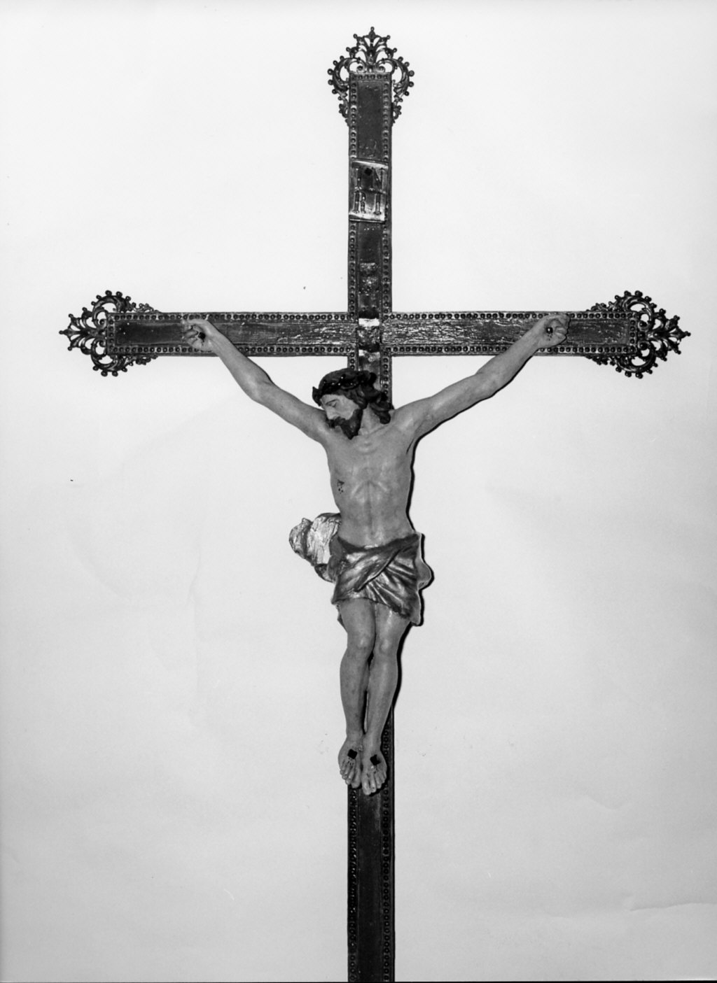 crocifisso, opera isolata - bottega italiana (sec. XIX)