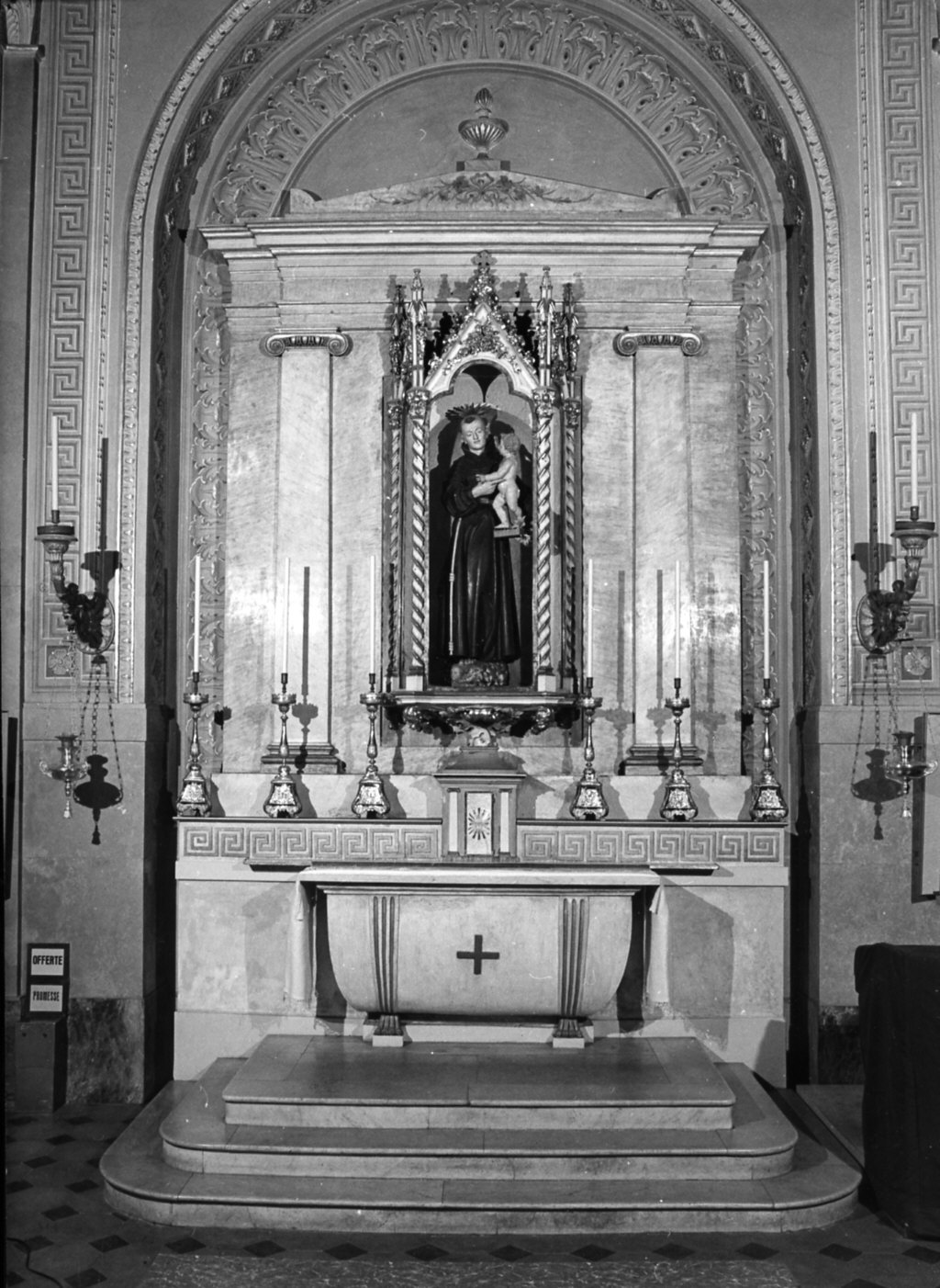 altare, complesso decorativo - bottega lombarda (seconda metà sec. XIX)