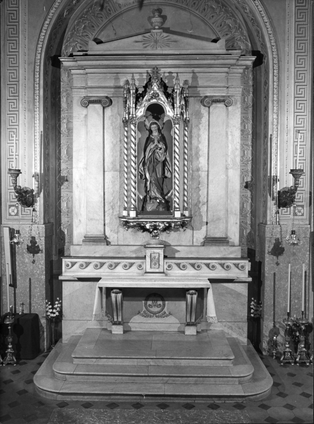 altare, complesso decorativo - bottega lombarda (seconda metà sec. XIX)