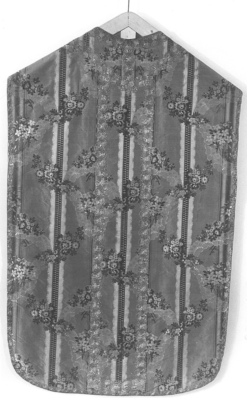 paramento liturgico - manifattura Italia settentrionale, manifattura francese (sec. XVIII)