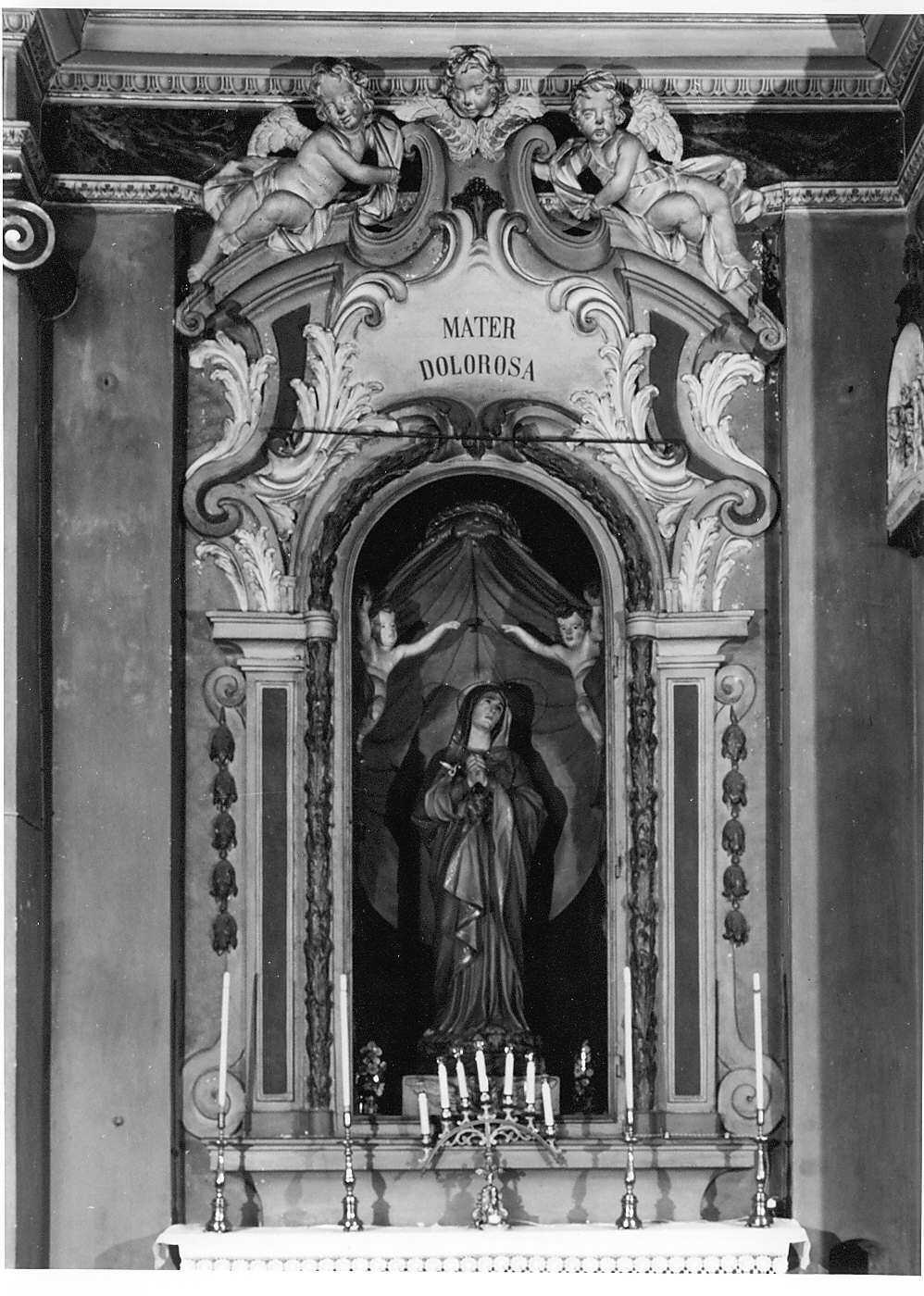 altare, opera isolata - bottega lombarda (fine sec. XVII)