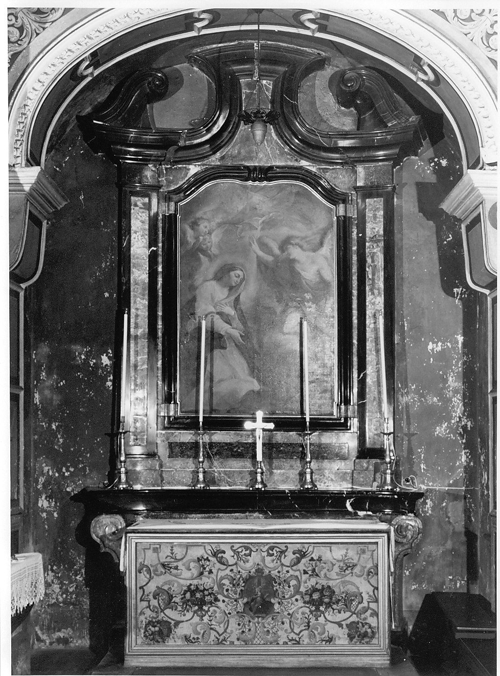 altare, complesso decorativo - bottega lombarda (sec. XVIII)