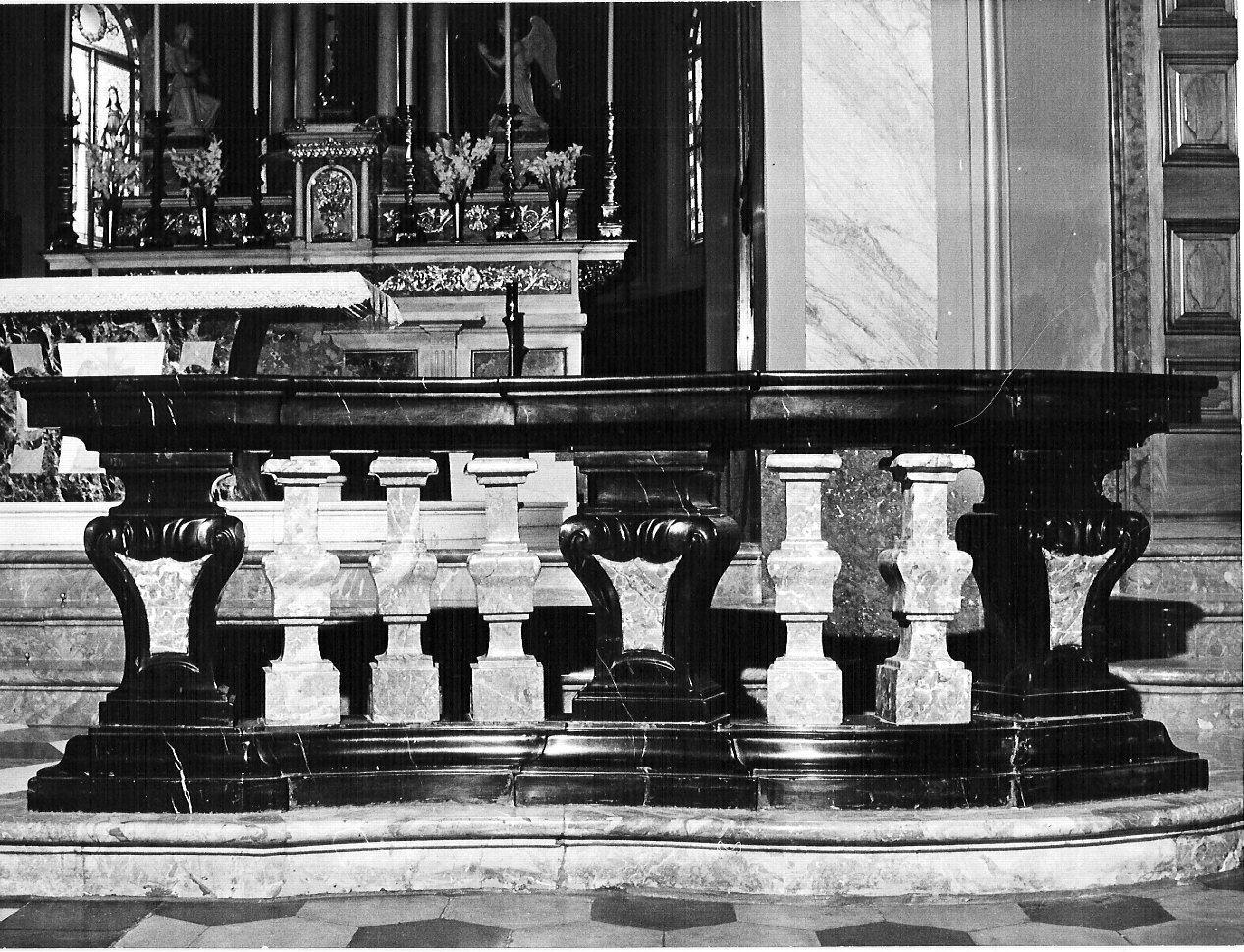 balaustrata, opera isolata - bottega lombarda (prima metà sec. XVII)