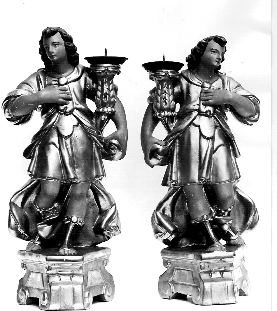 scultura, coppia - bottega lombarda (sec. XVII)