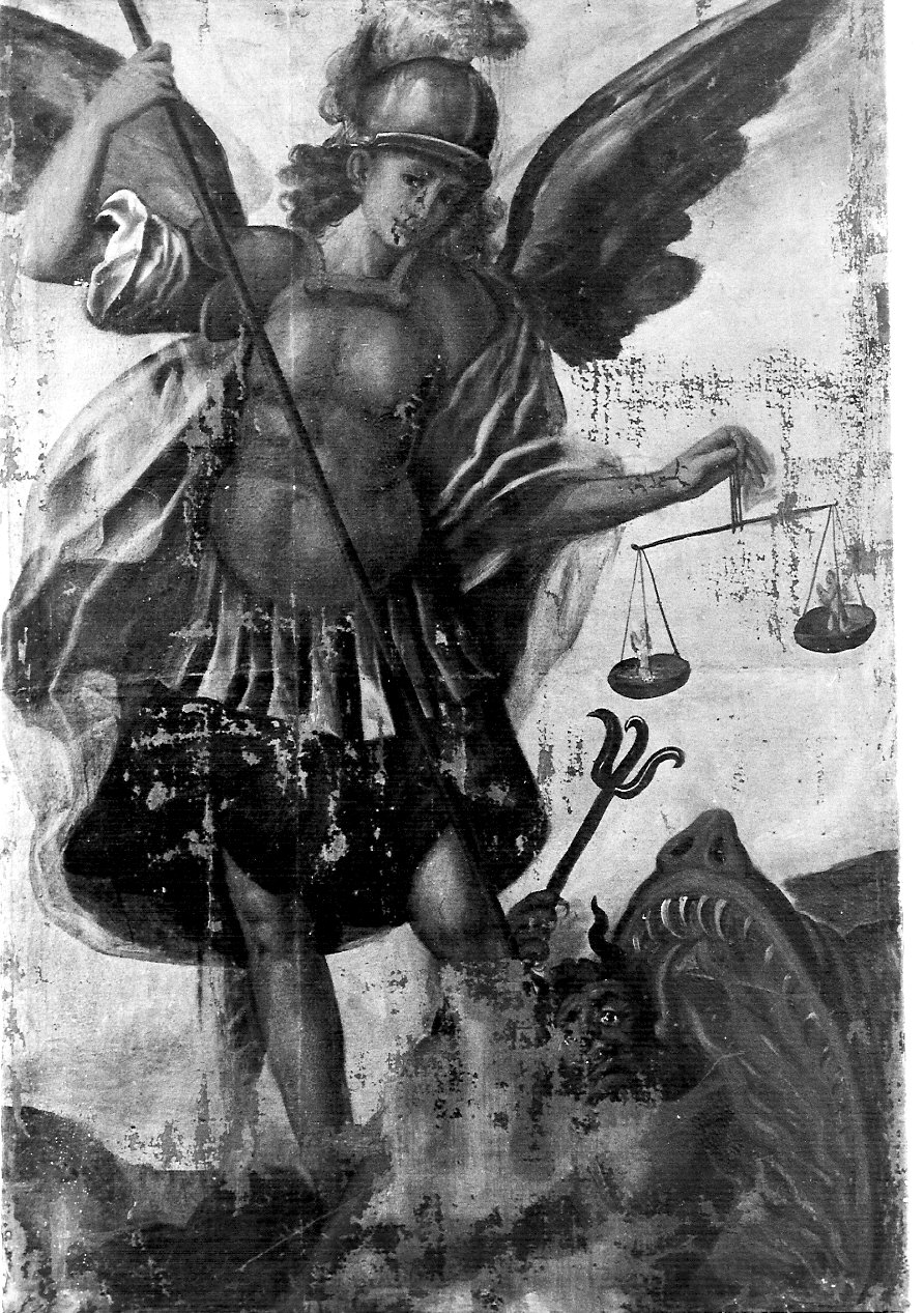 arcangelo Michele (dipinto, opera isolata) - ambito lombardo (sec. XVII)