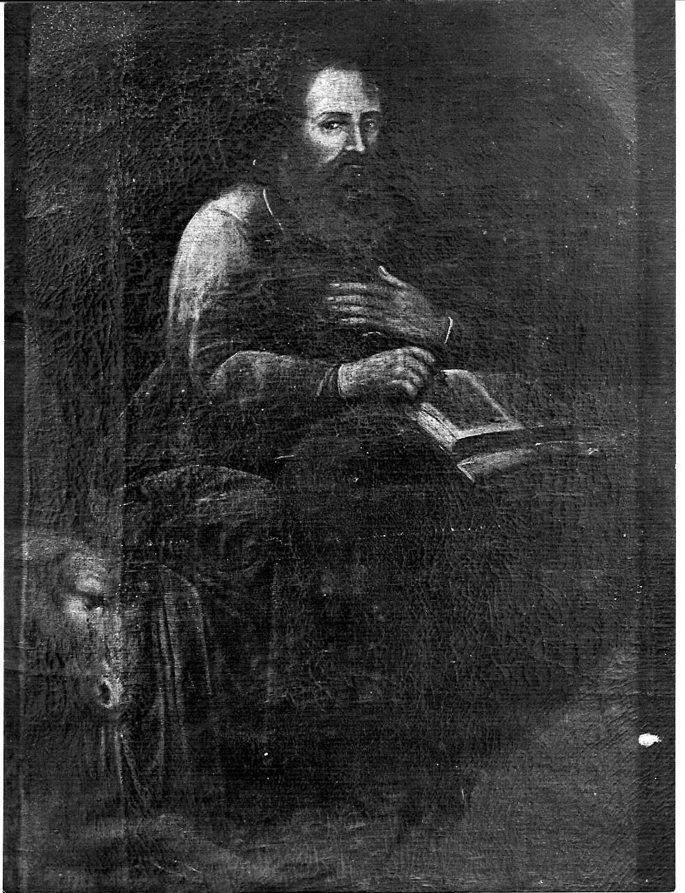 San Luca (dipinto, pendant) - ambito lombardo (sec. XVII)