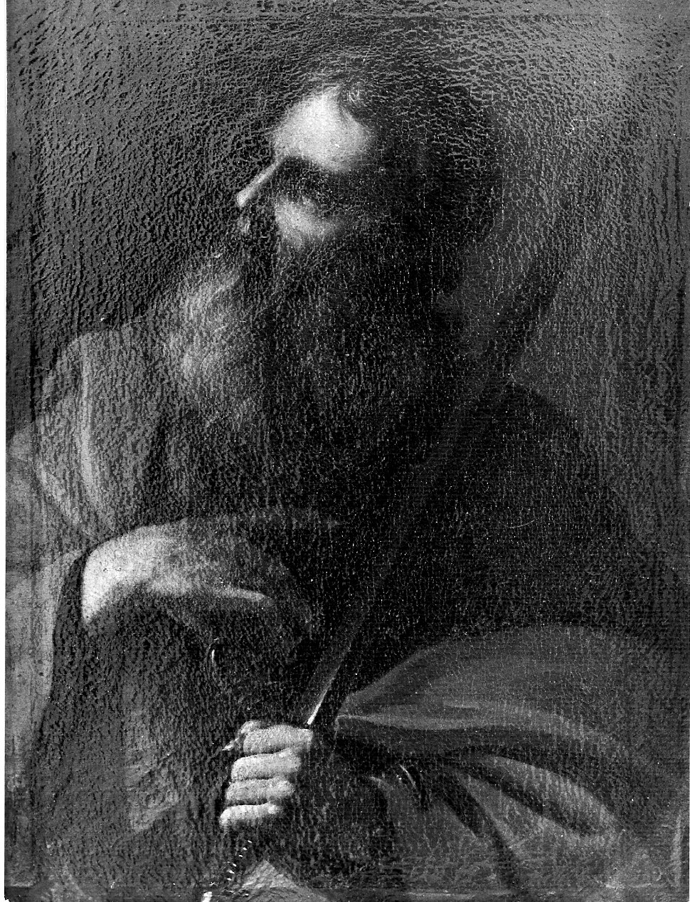 San Paolo (dipinto, opera isolata) - ambito lombardo (sec. XVII)