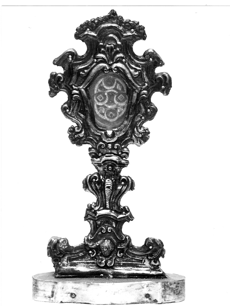 reliquiario, opera isolata - bottega lombarda (sec. XVIII)