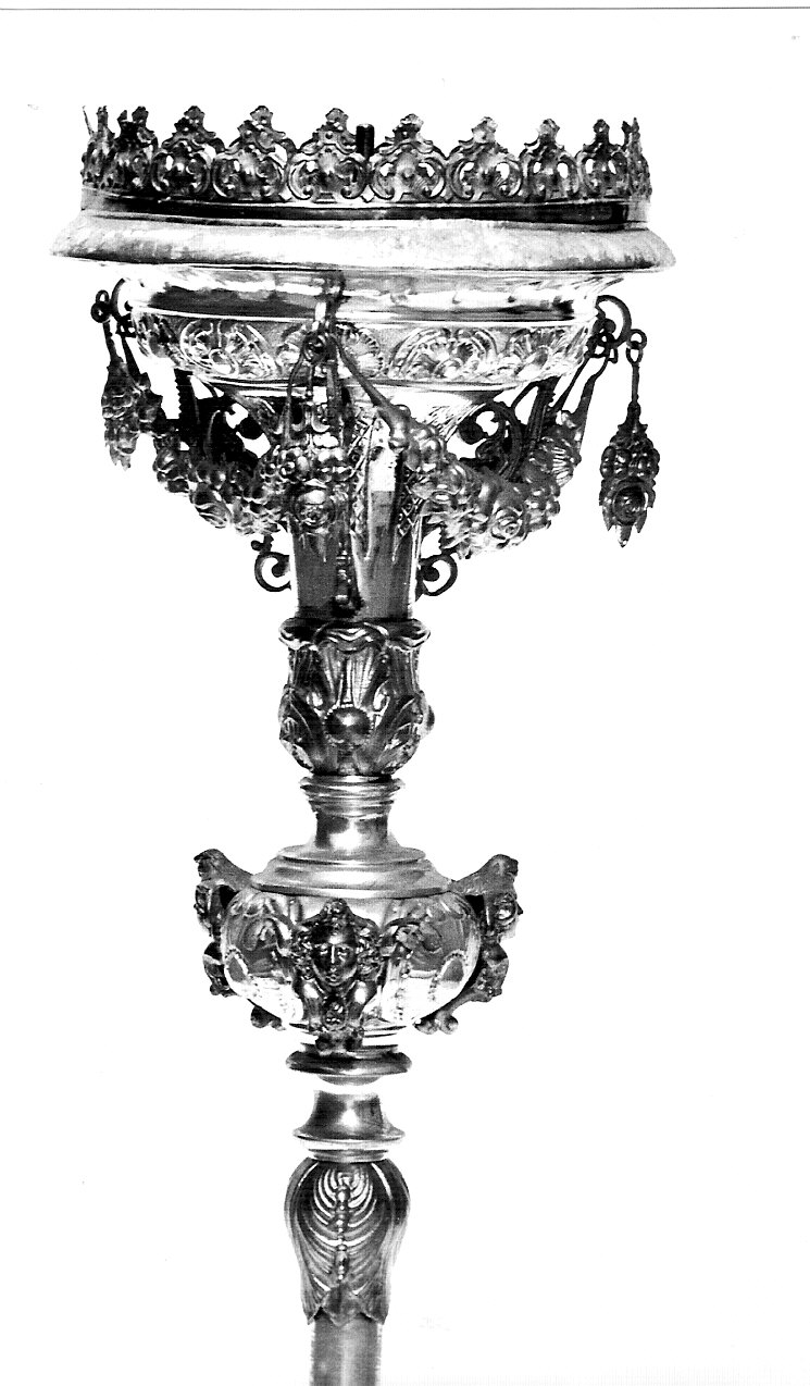 portacero, coppia - bottega lombarda (fine/inizio secc. XIX/ XX)