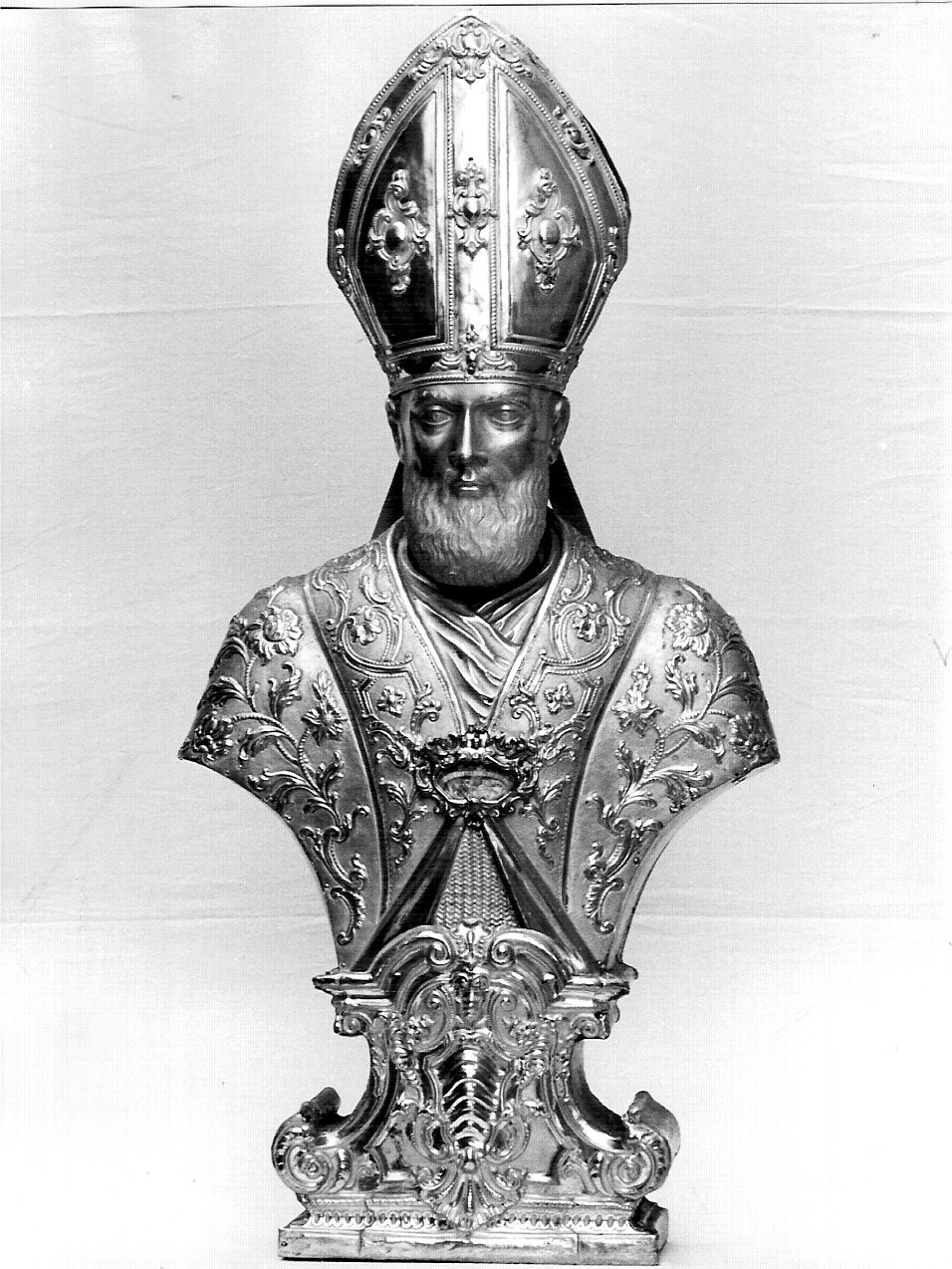 reliquiario - a busto, opera isolata - bottega lombarda (sec. XIX)