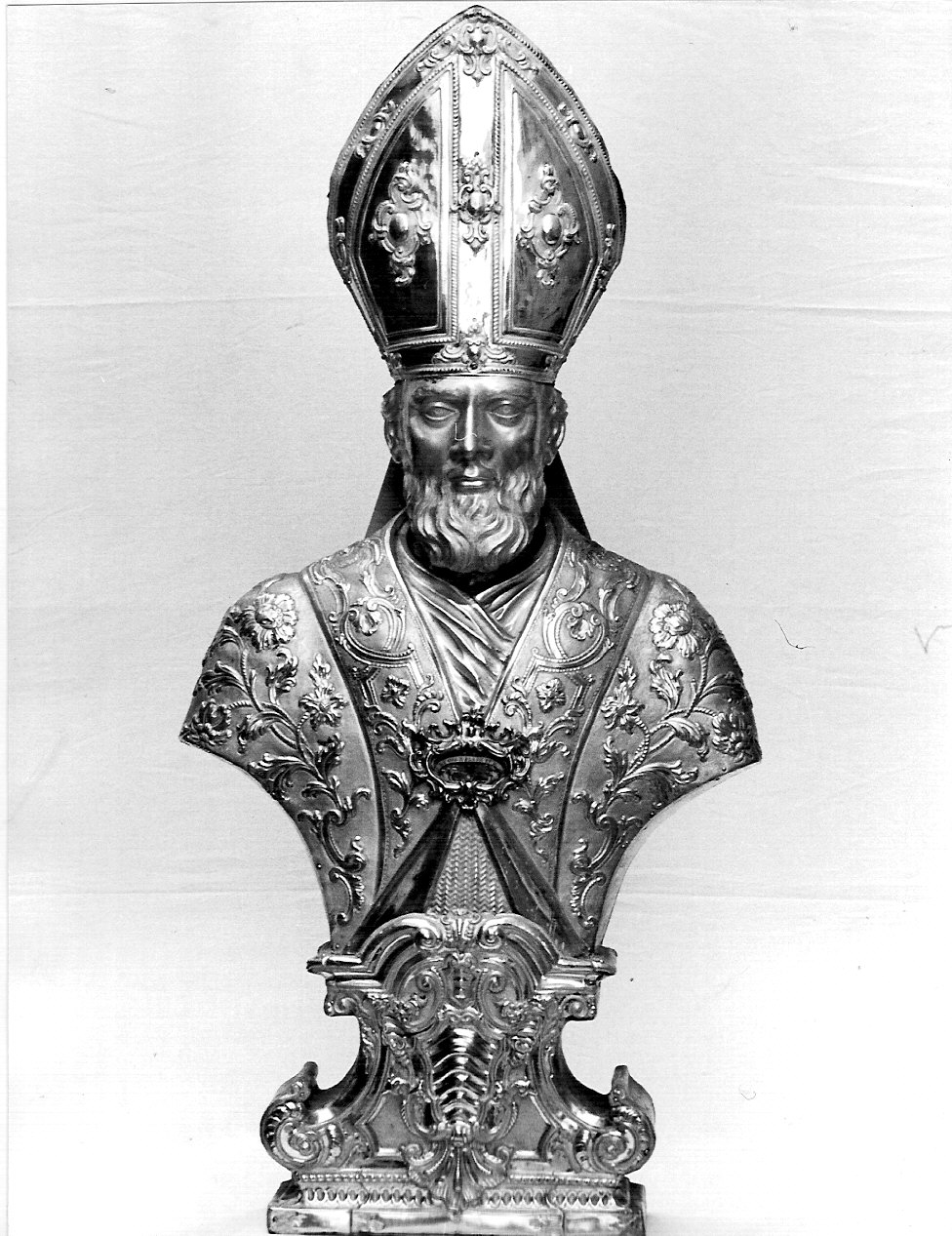 reliquiario - a busto, opera isolata - bottega lombarda (sec. XIX)