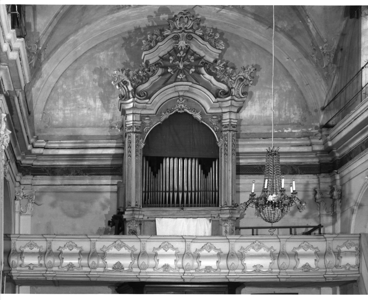 cassa d'organo, opera isolata - bottega lombarda (sec. XVIII)