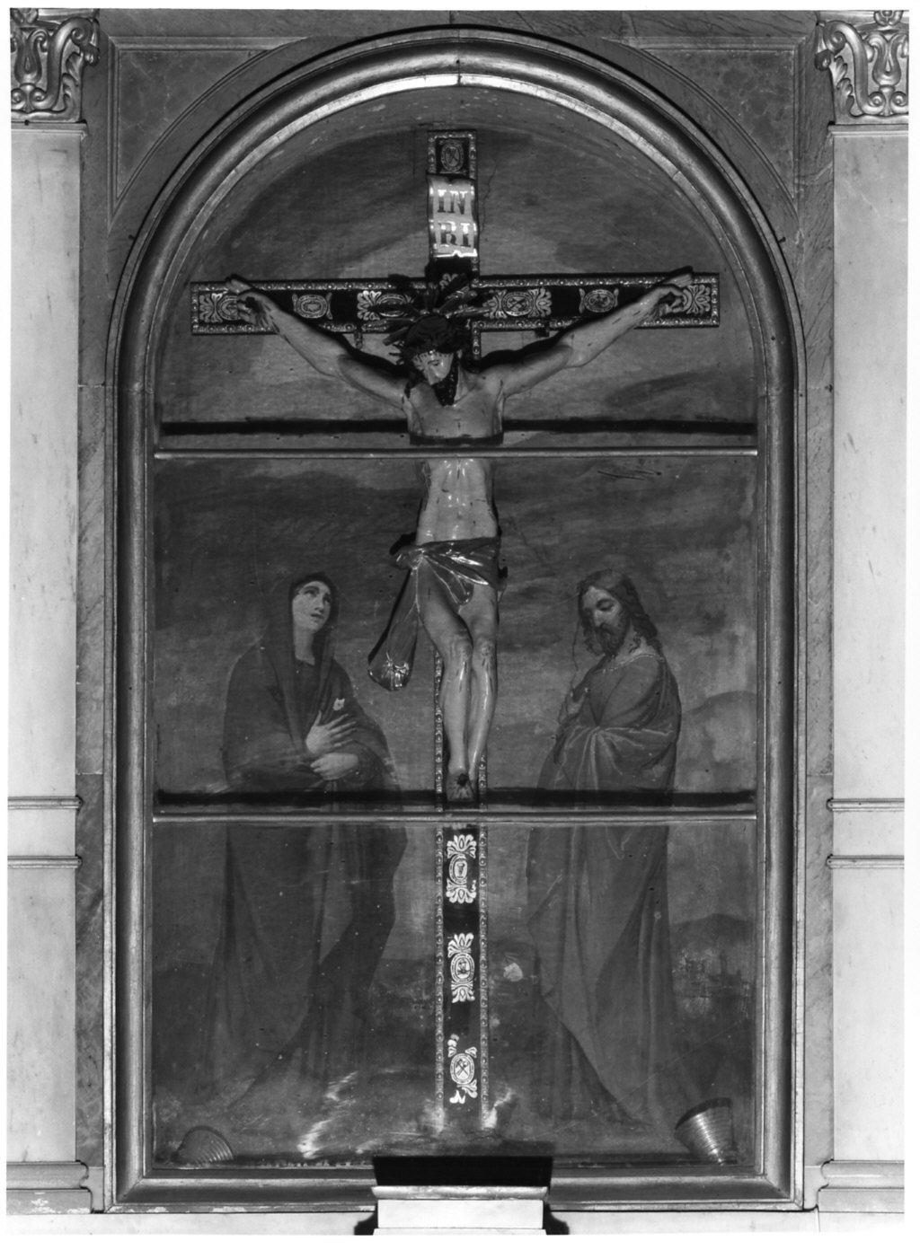 crocifisso, opera isolata - ambito italiano (sec. XIX)