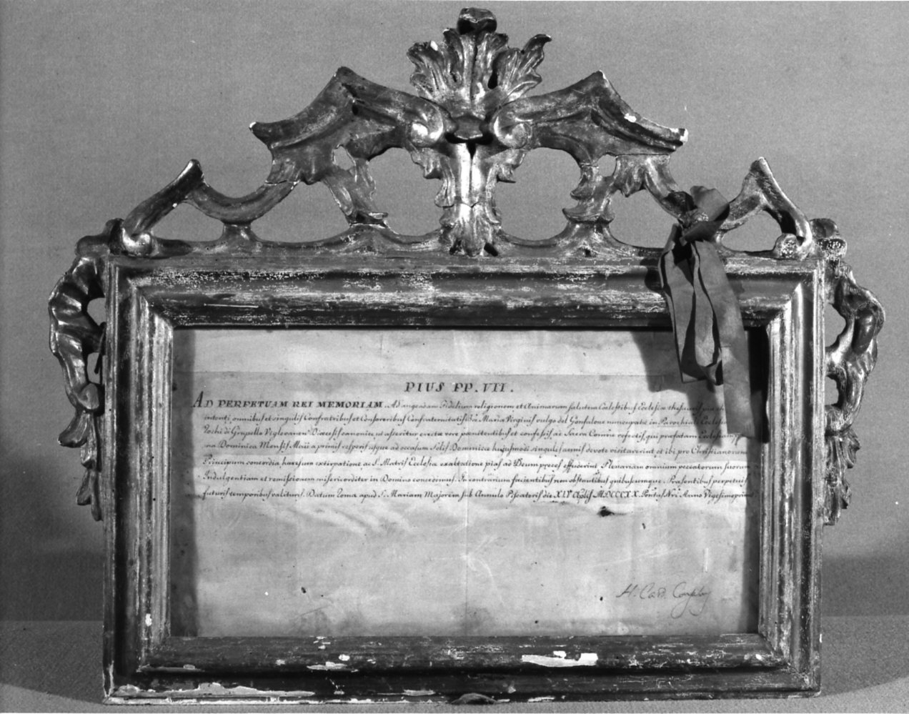 cartagloria, opera isolata - bottega lombarda (ultimo quarto sec. XVIII)