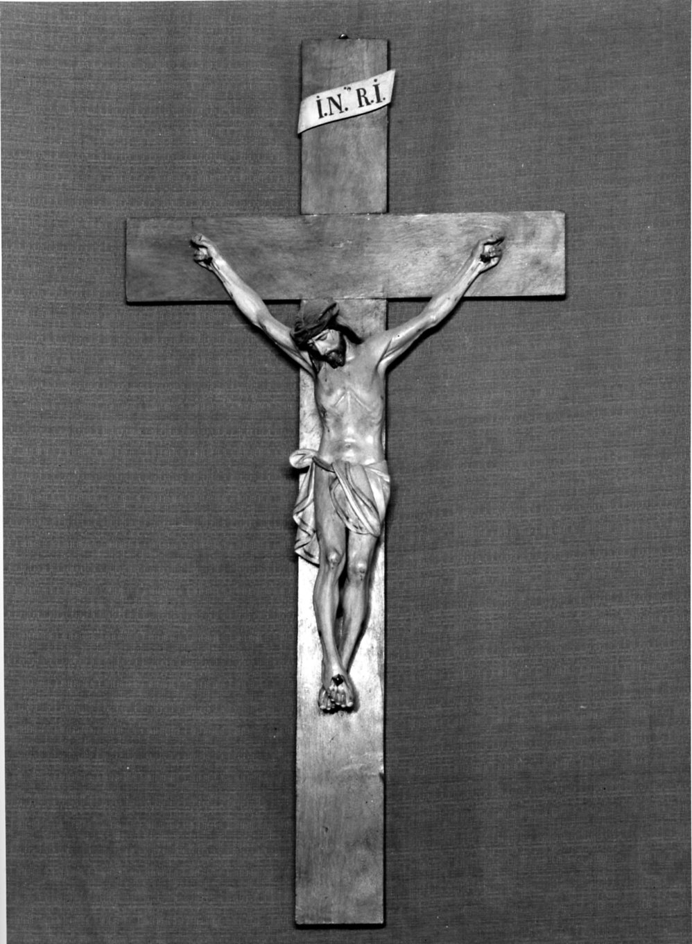 crocifisso, opera isolata - bottega italiana (sec. XIX)