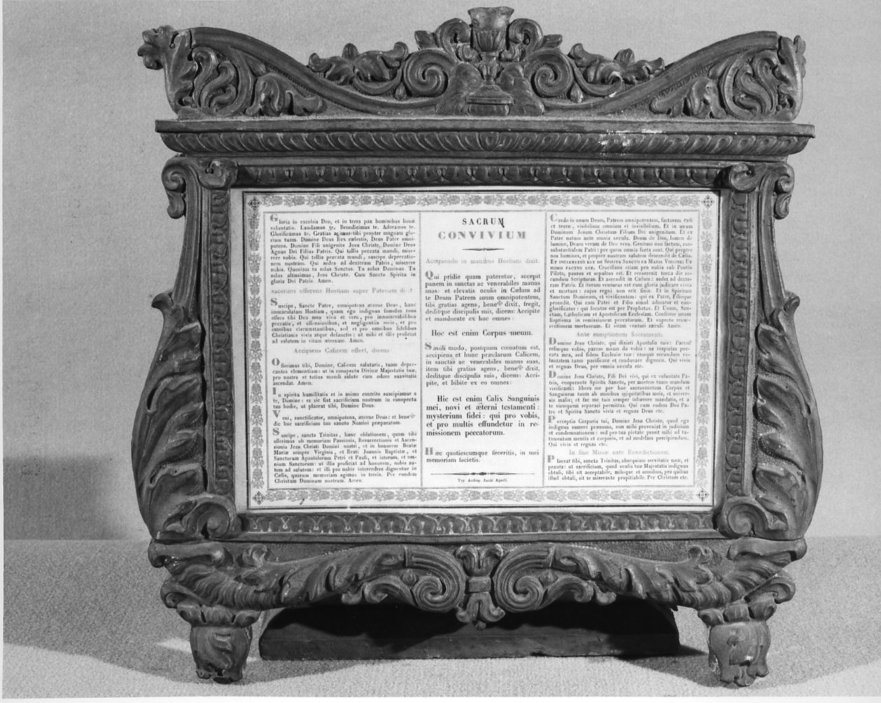 cartagloria, serie - bottega lombarda (fine/inizio secc. XVIII/ XIX)