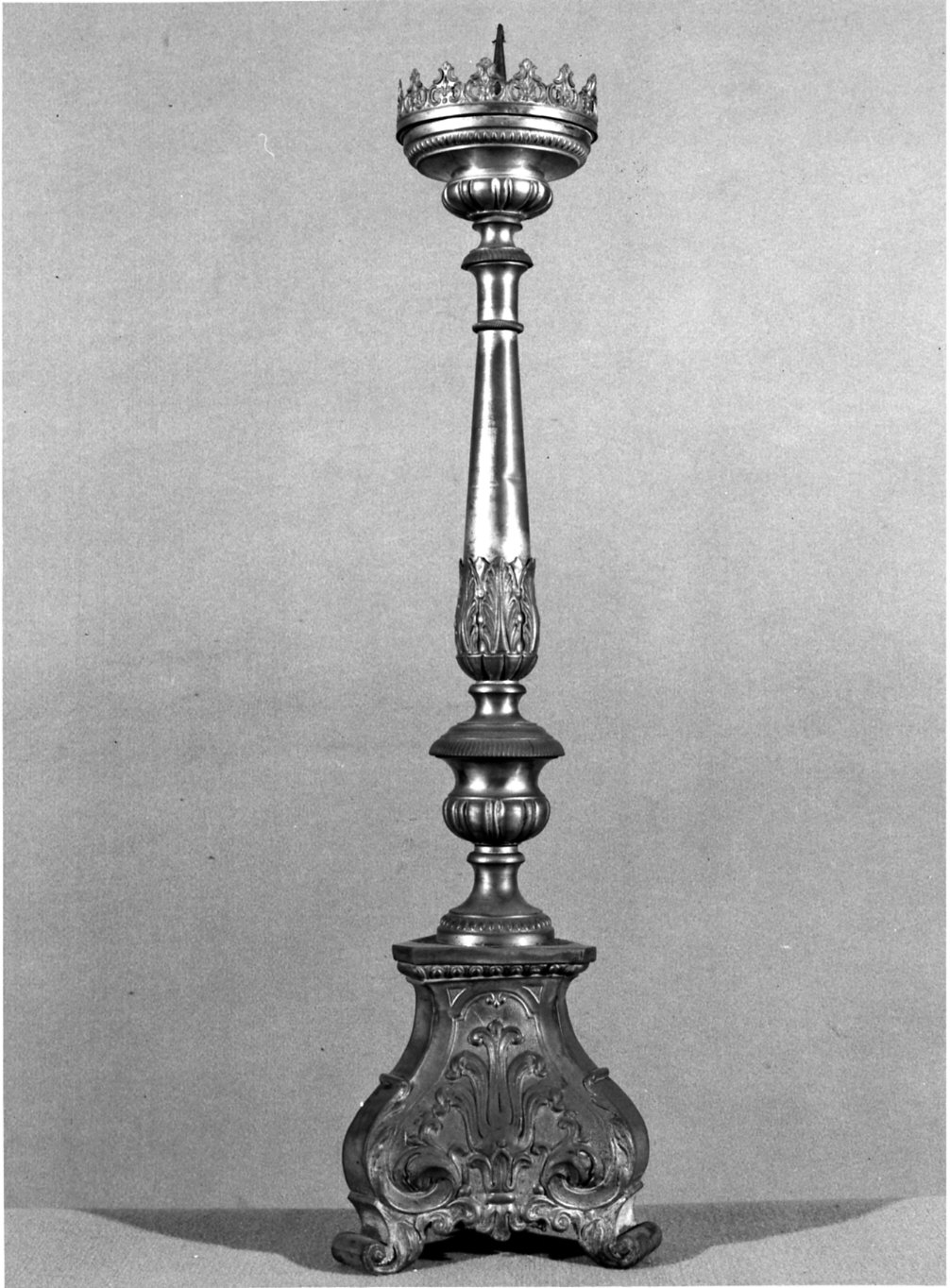 candeliere, serie - bottega italiana (primo quarto sec. XIX)