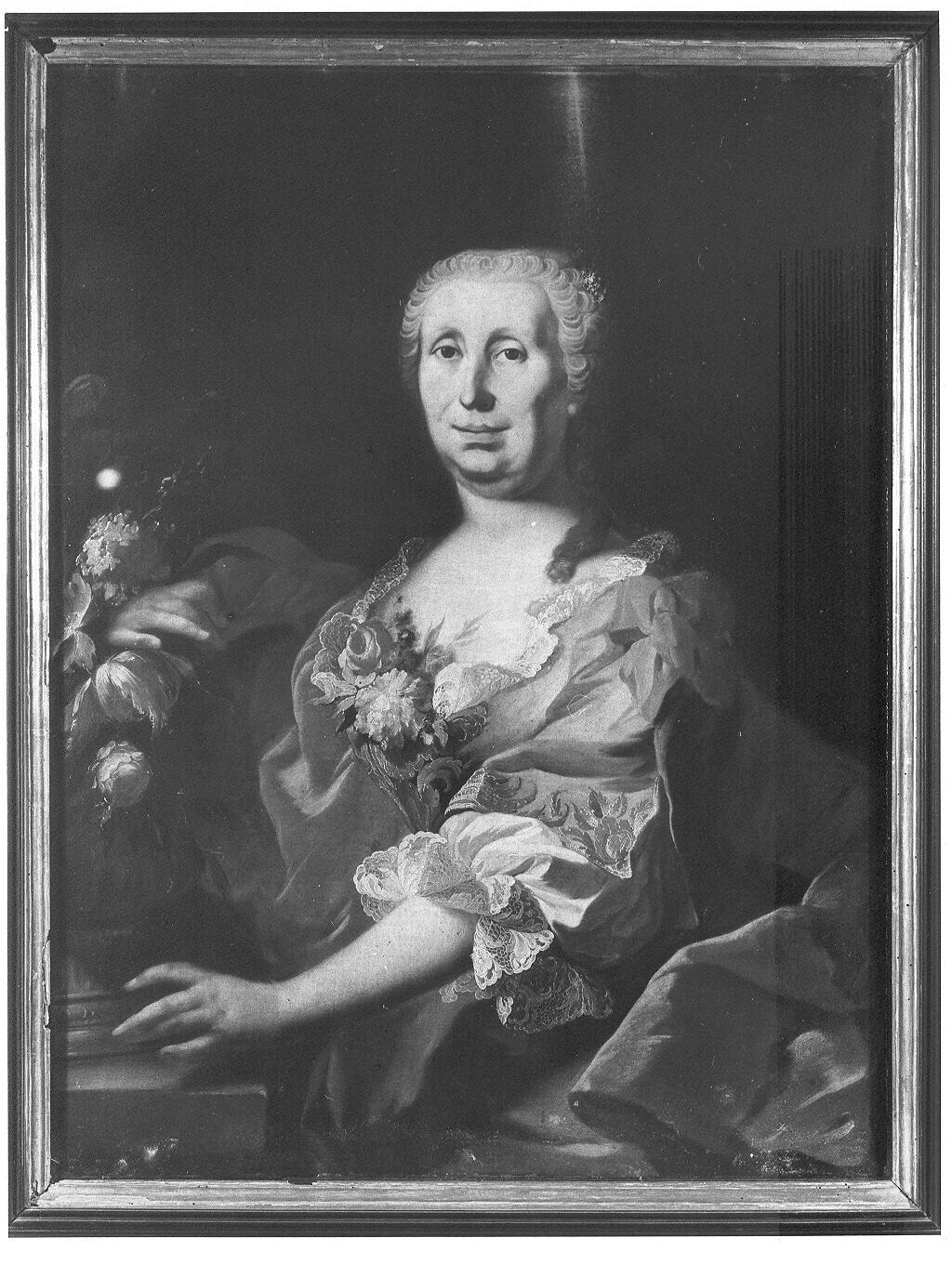 Ritratto di Maria Anna Von Beroldingen (dipinto, opera isolata) di Carloni Carlo Innocenzo (attribuito) (sec. XVIII)