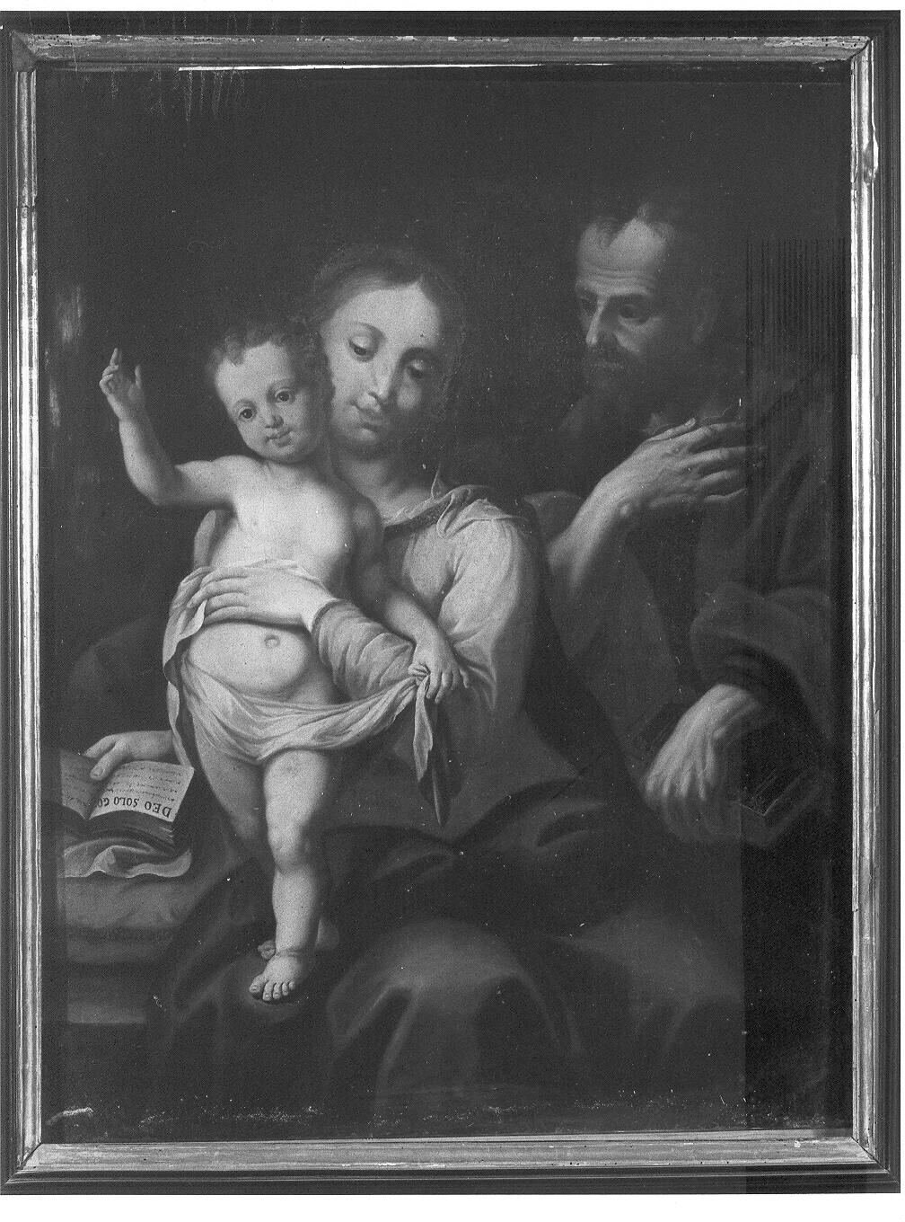 Sacra Famiglia (dipinto, opera isolata) - ambito intelvese-lombardo (sec. XVIII)