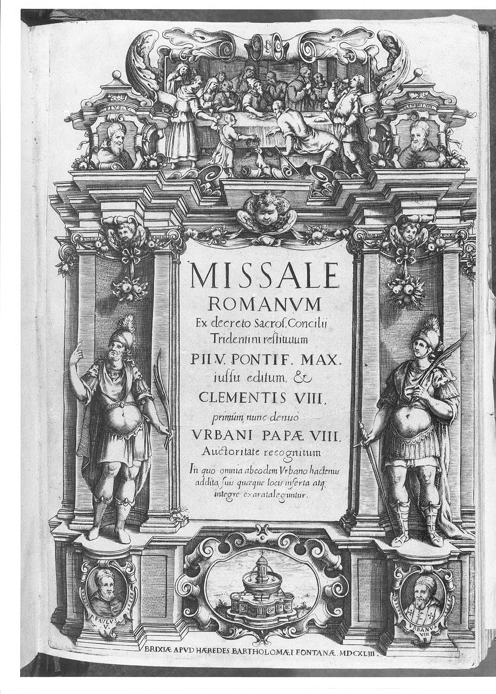 coperta di libro liturgico, opera isolata - bottega lombarda (sec. XVII)