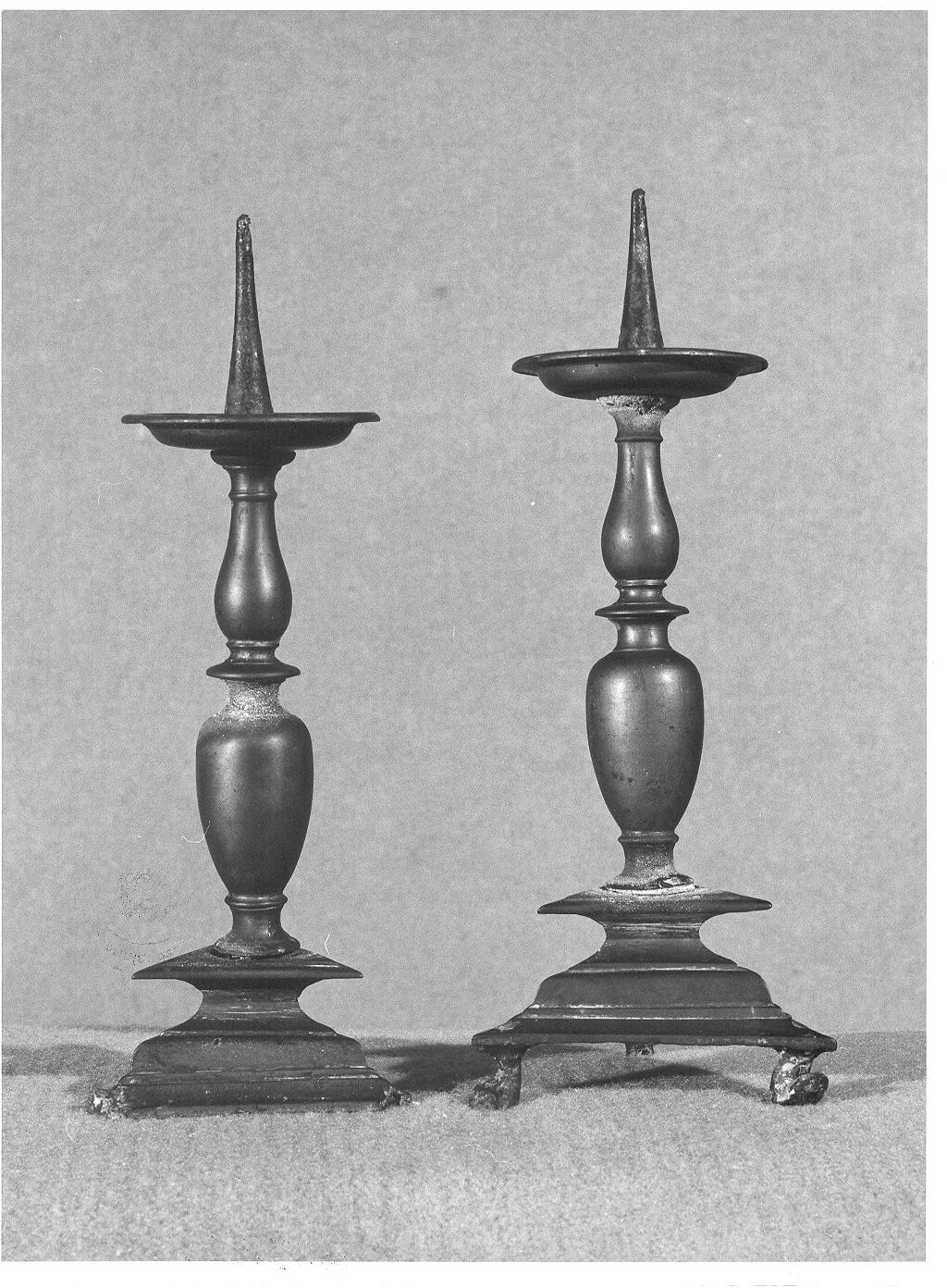 candeliere - bottega lombarda (sec. XVII)