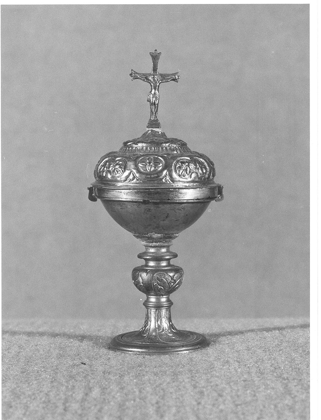 pisside, opera isolata - bottega lombarda (sec. XVII)