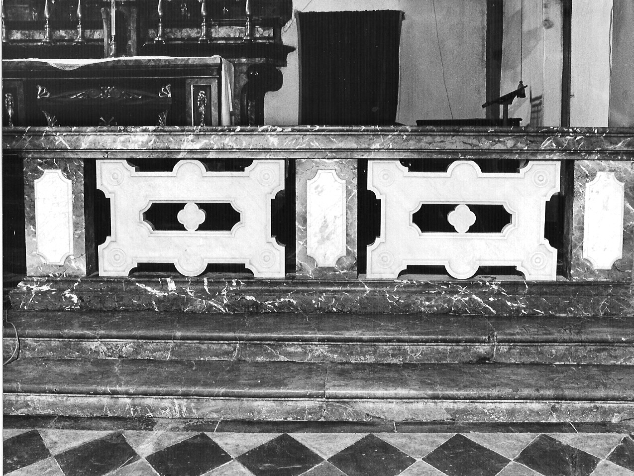 balaustrata, opera isolata - bottega lombarda (sec. XIX)