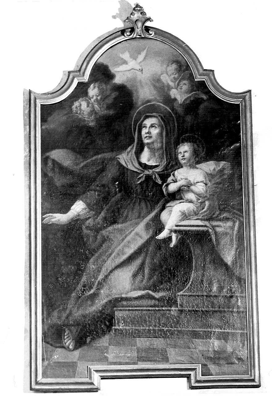 Sant'Anna con la Vergine bambina, Sant'Anna (dipinto, opera isolata) - ambito lombardo (sec. XVIII)